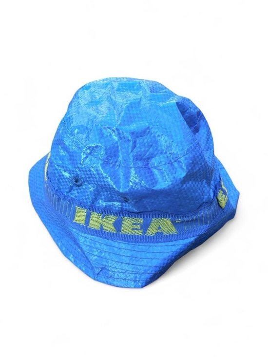 IKEA Other - IKEA KNORVA FRAKTA Bucket Hat Blue/Yellow